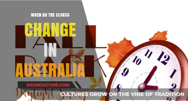 Australia's Time Change: When Do Clocks Adjust?
