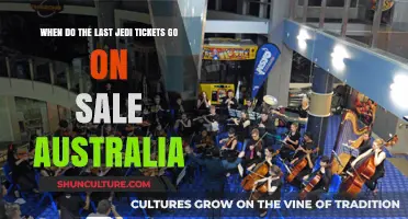 Star Wars: The Last Jedi Ticket Sale Dates for Australia