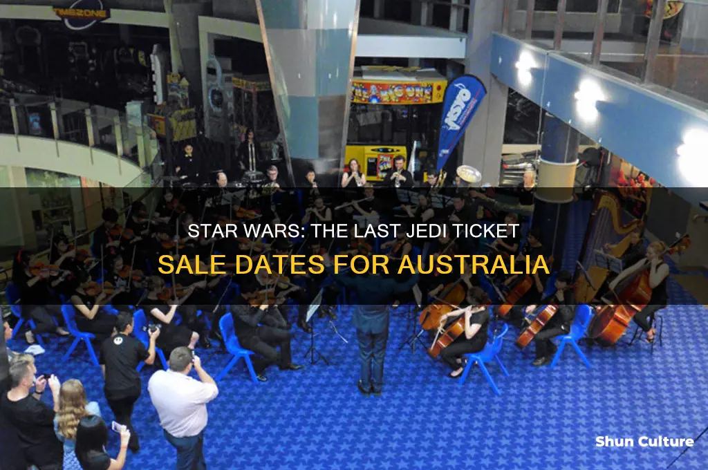 when do the last jedi tickets go on sale australia