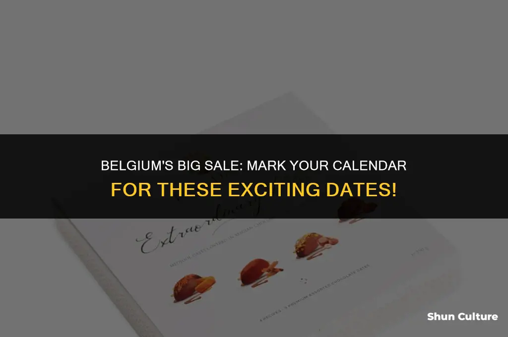 when do the sales start in belgium