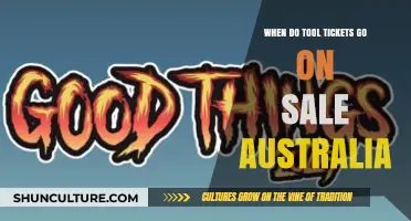 Tool Australia Tour 2023: Ticket Sale Dates and Details