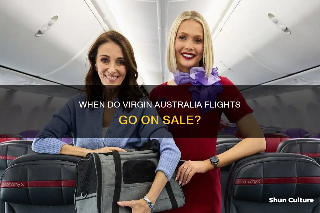 when do virgin australia flights go on sale