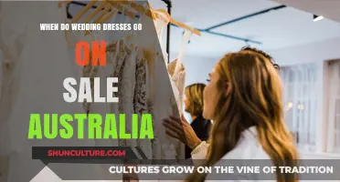 Best Time to Buy Wedding Dresses on Sale in Australia