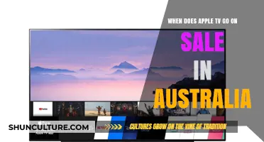 Apple TV Sale Dates in Australia: When to Buy