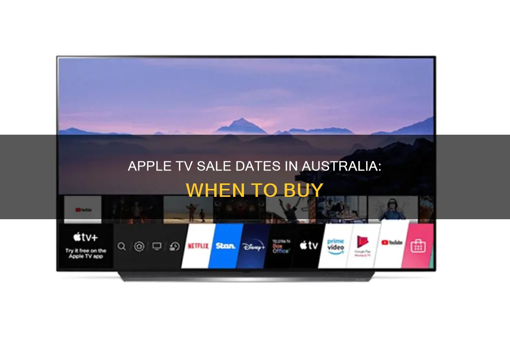 when does apple tv go on sale in australia