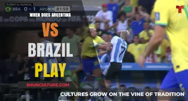 Argentina vs Brazil Match Schedule: Key Dates and Kickoff Times