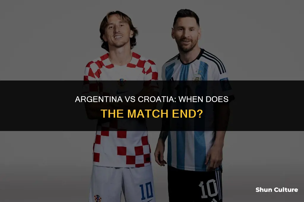 when does argentina vs croatia end