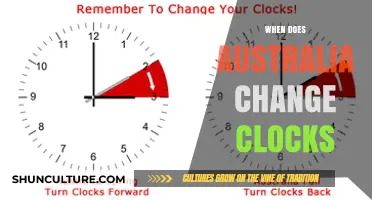 Australia's Clock Change: When and Why?