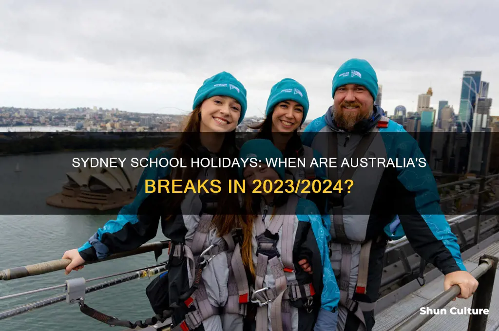 when does australia have school break sydney