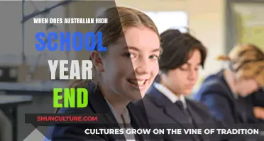 Australian High School Year End Dates: What You Need to Know
