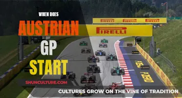 Austrian GP: Race Day Schedule and Start Time