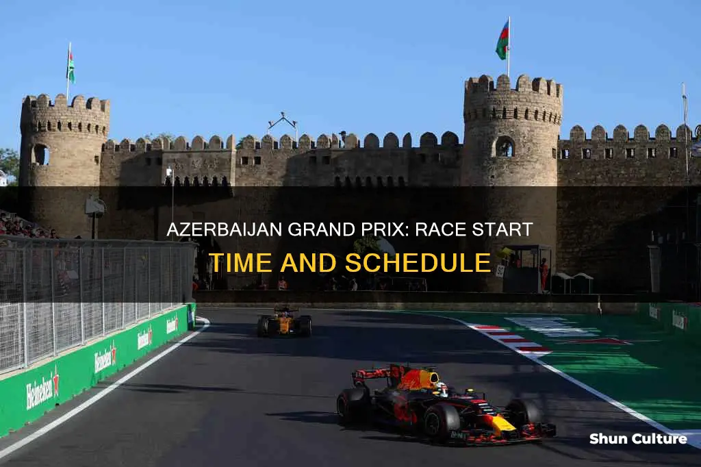 when does azerbaijan race start