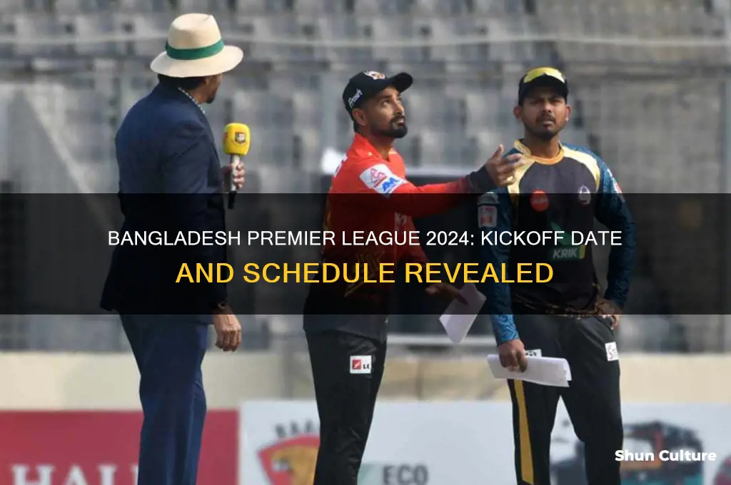 when does bangladesh premier league start