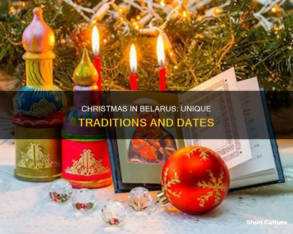 when does belarus celebrate christmas