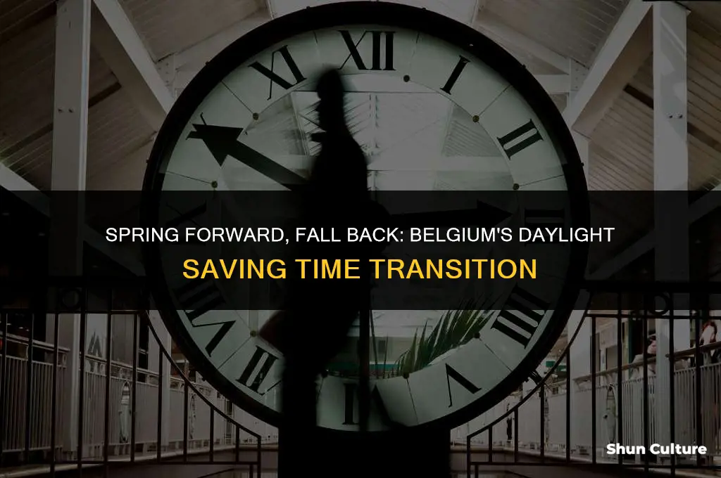 when does belgium change time