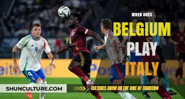 Belgium vs. Italy: A Tale of Two Nations on the Soccer Field