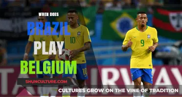 Brazil vs Belgium: A Thrilling Showdown on the Soccer Field