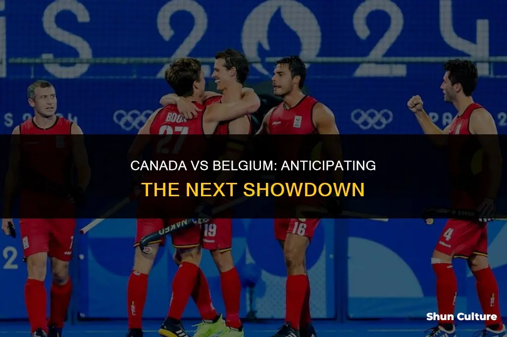 when does canada play belgium
