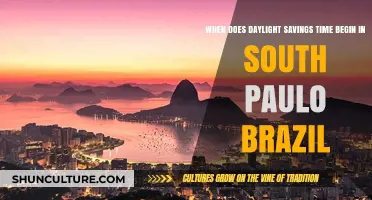 Daylight Savings Time Start Date in South Paulo, Brazil