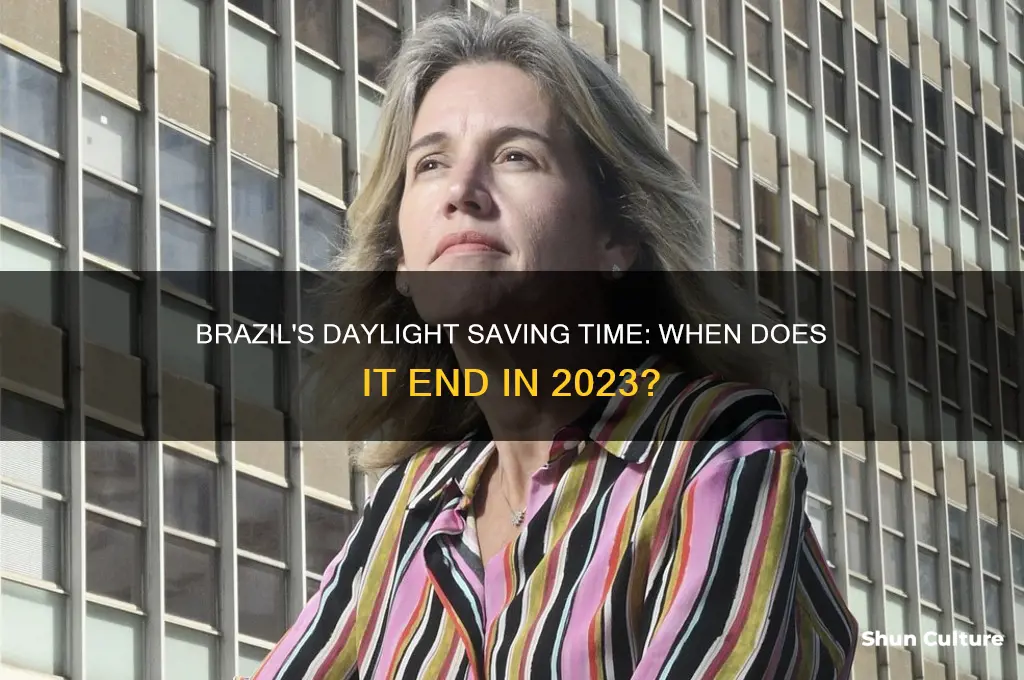 when does daylight savings time end in brazil