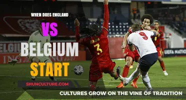 England vs Belgium Kickoff: Date and Time Revealed