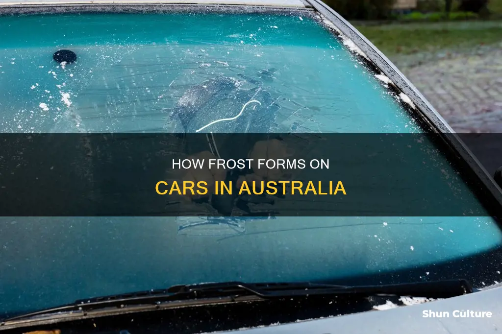 when does frost form on car australia