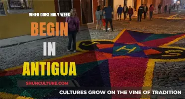 Holy Week in Antigua: Unveiling the Start of This Sacred Celebration