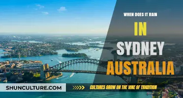 Sydney's Rainy Seasons: When to Expect Showers in Australia's Iconic City