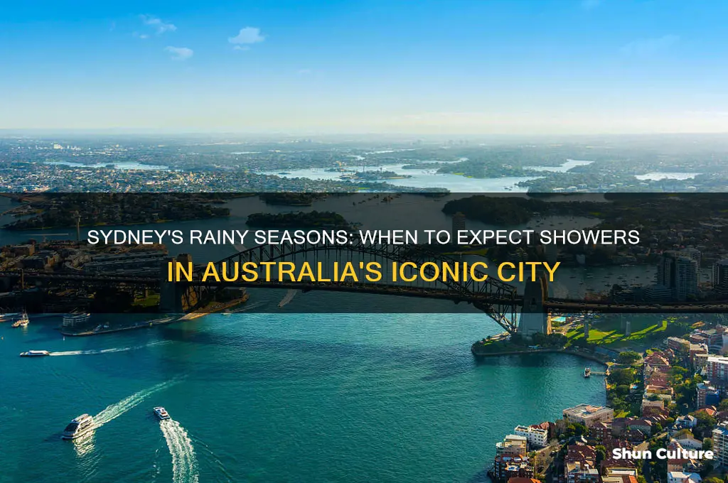 when does it rain in sydney australia