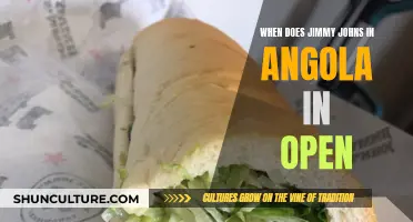 Jimmy John's Opening Hours in Angola: When to Visit