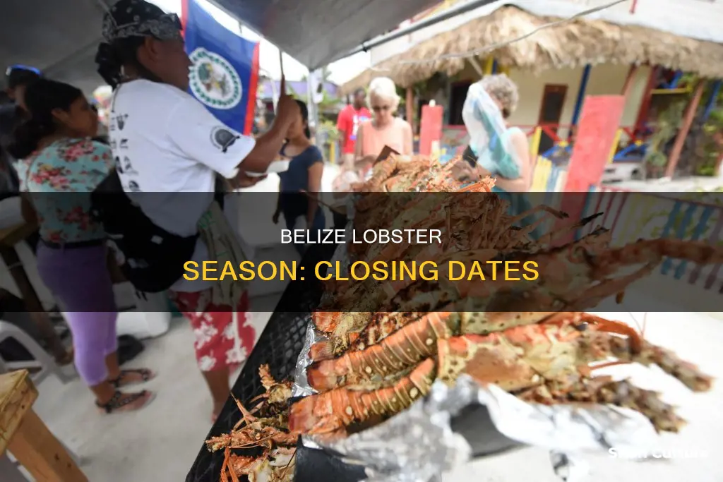 when does lobster season close in belize