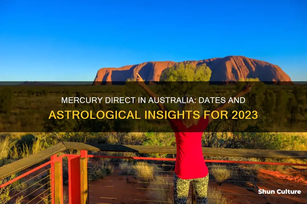 when does mercury go direct in australia