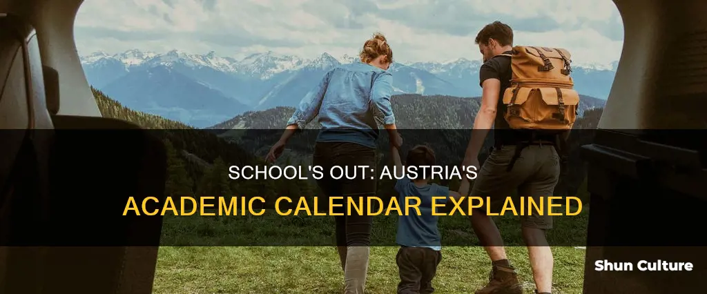 when does school end in austria