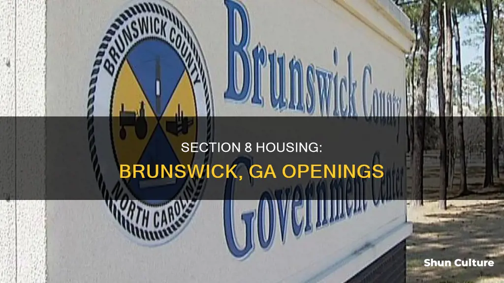 when does section 8 open in brunswick ga