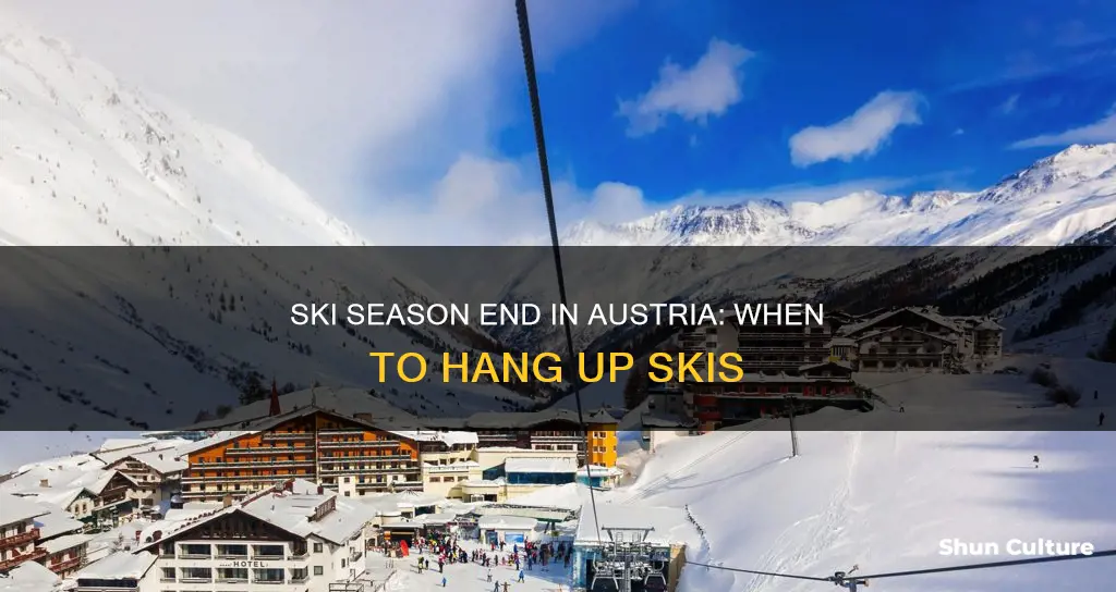 when does ski season end in austria