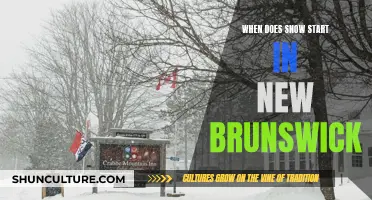 Snow Season in New Brunswick