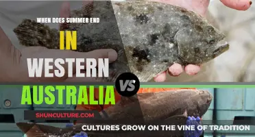 Summer's End in Western Australia: When and Why