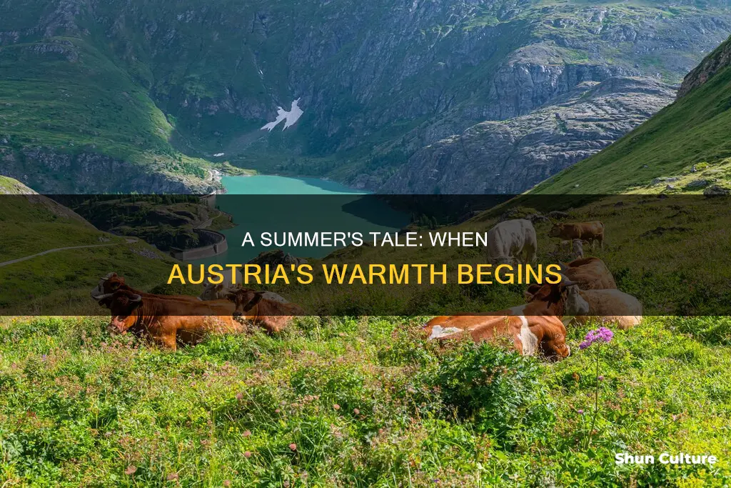 when does summer start in austria