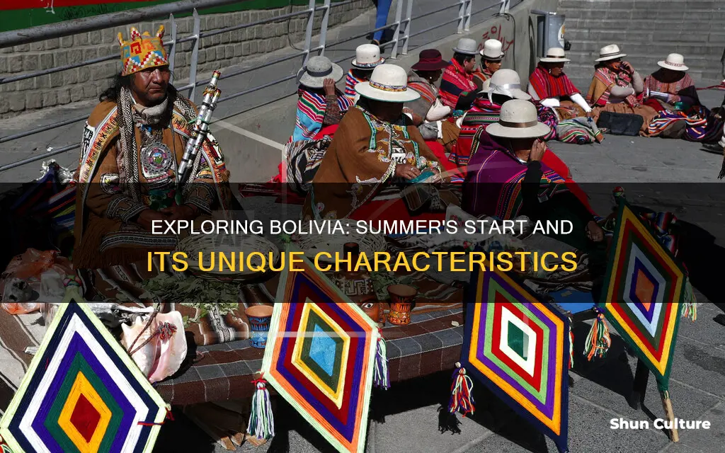 when does summer start in bolivia