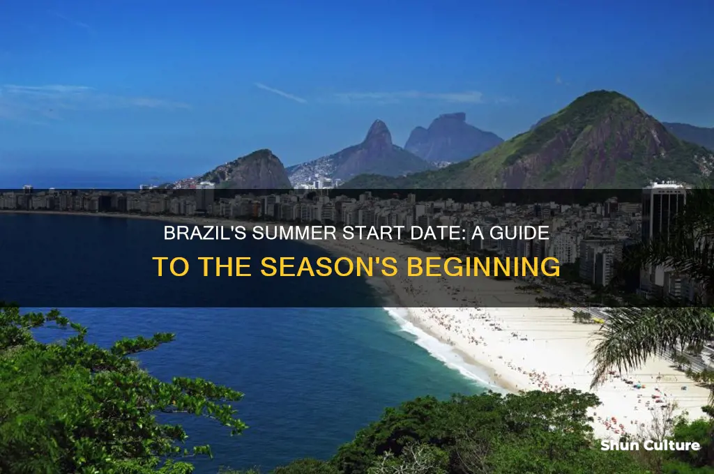 when does summer time start in brazil