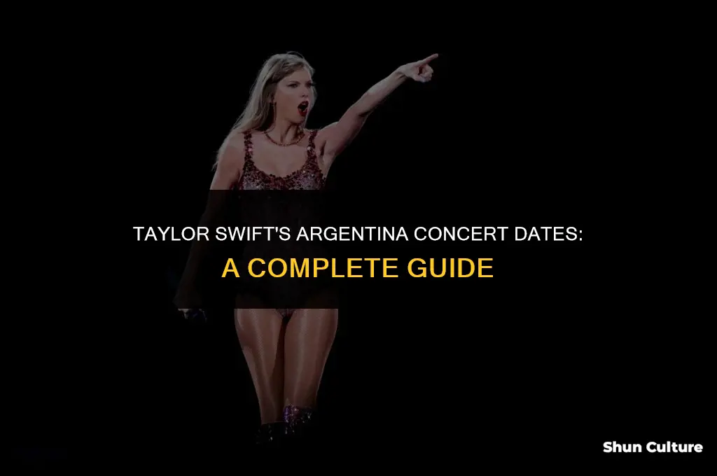 when does taylor swift play in argentina
