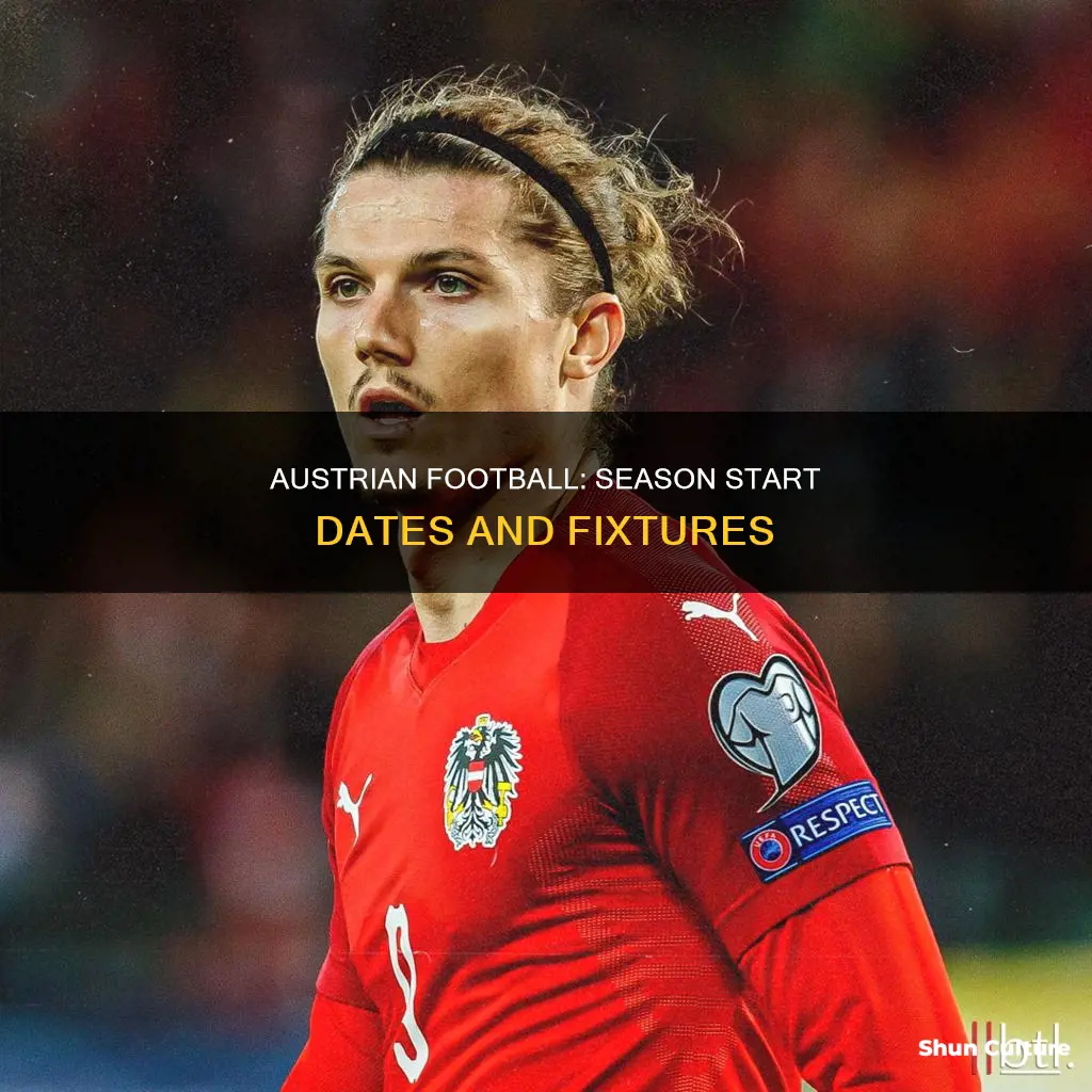 when does the austrian football season start