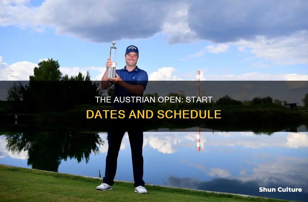 when does the austrian open start