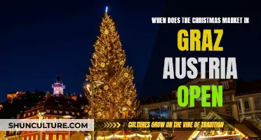 Graz Christmas Market: Opening Dates and Times