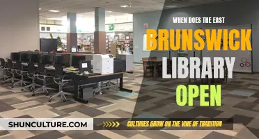 East Brunswick Library: Opening Hours