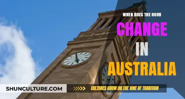Australia's Time Change: When Does the Hour Shift?