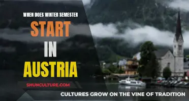 Austria's Winter Semester: When Does It Begin?