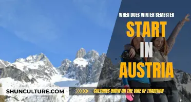 Winter Semester in Austria: Start Dates and More
