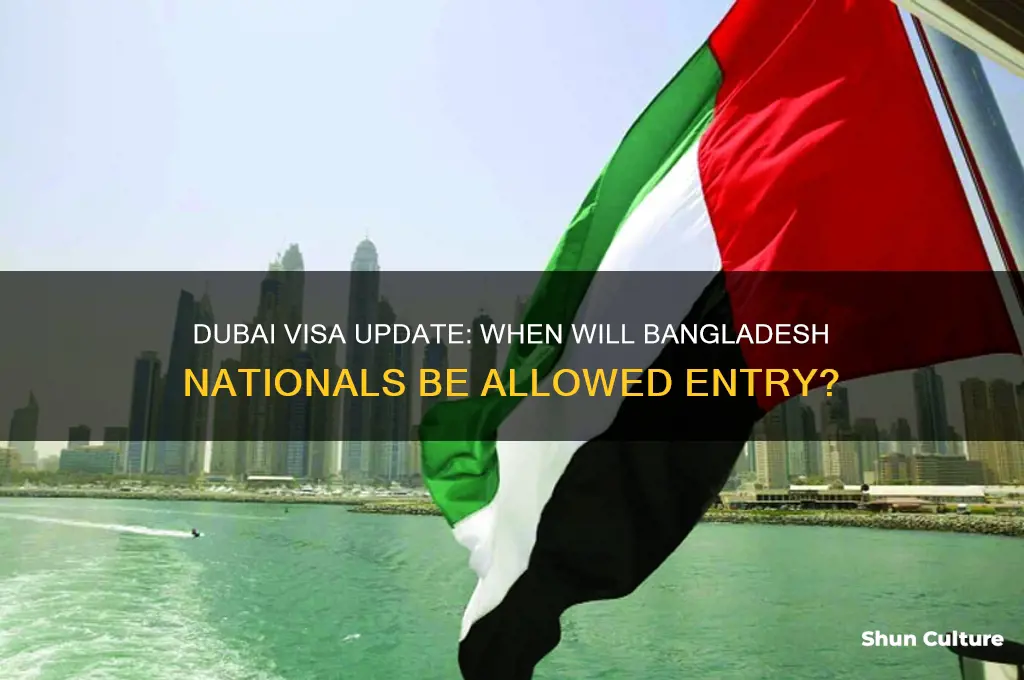 when dubai visa open for bangladesh