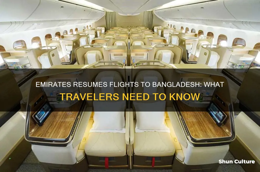 when emirates resume flights to bangladesh